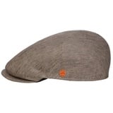 Mayser Flat Cap (1-St) Schirmmütze mit Schirm, Made in the EU beige 57 cm