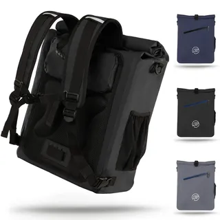 FORRIDER 3in1 Fahrradtasche 27 l Schwarz