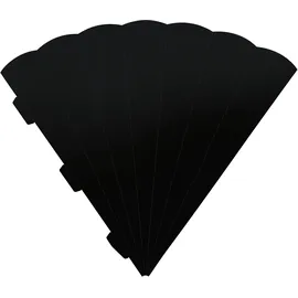 Brunnen Schultüte Karton Eck 69 cm schwarz