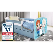 raumhirsch furniture Kinderbett Raumhirsch 80 x 180 cm Holzwerkstoff blau