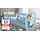 raumhirsch furniture Kinderbett Raumhirsch 80 x 180 cm Holzwerkstoff blau