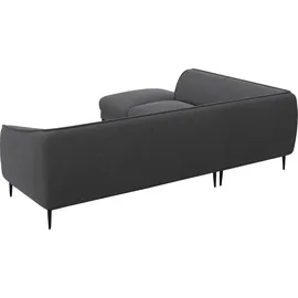 flexlux Ecksofa FLEXLUX "Belle Designsofa, L-Form, B/T 268/209 cm", grau (dervit grau), B:268cm H:74cm T:209cm, 100% Polyester, Sofas, Ecksofa, Skandinavisches Design, In hochwertiger Verarbeitung