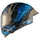 NEXX X.R3R Swirl Integralhelm - Schwarz/Blau/Gold - XL