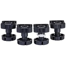 SOTech Möbelfuß 90 mm Schwarz