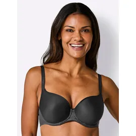 MEY MEY, Damen, Gr. 70, Cup F, grau (graphit), 77% Polyamid, 23% Elasthan, BHs T-Shirt-BH