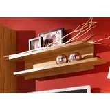 vogl möbelfabrik Wandregal Toronto 121 x 22 x 28 cm Beige