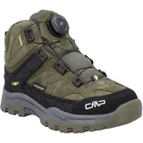 CMP Kinder Kiruna Mid Fitgo WP Schuhe (Größe 33, oliv)