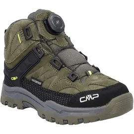 CMP Kinder Kiruna Mid Fitgo WP Schuhe (Größe 33, oliv)