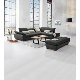 belluti Ecksofa, Metall, 5-Sitzer, Ottomane links, L-Form, cm, Goldenes M, Typenauswahl, Stoffauswahl, seitenverkehrt erhältlich, Rücken echt, Wohnzimmer, Sofas & Couches, Wohnlandschaften, Ecksofas