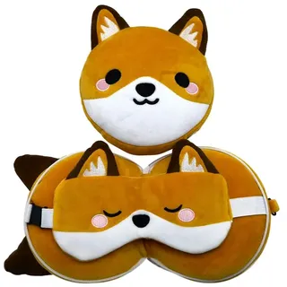relaxeazzz Adoramals Finnick Fuchs Reisezubehör, Braun