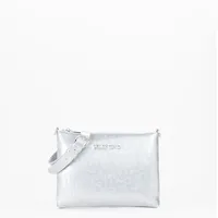 Valentino Umhängetasche Geranium Pochette Argento