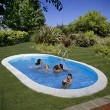 Gre Pool-Set weiß - 400x150x800 cm