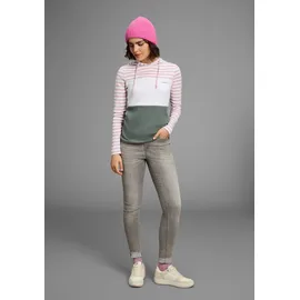 KangaROOS Kapuzenshirt Rosé/Salbei 36/38