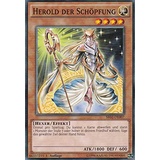 SR02-DE007 - Herold der Schöpfung - Common - DE - im Set mit Ultrapro Toploader - Yugioh