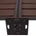 Mendler Mülltonnen-Zaun HWC-K57 130 x 110 cm holzoptik
