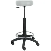 Piqueras y Crespo Tolosa Verstellbarer Hocker - Light Grey