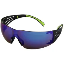 3M SecureFit 400 SF408AS Schutzbrille verspiegelt Schwarz, Grün