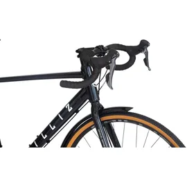chilliz Gravelbike GL.08 28 Zoll RH 57 cm Unisex schwarz, glänzend