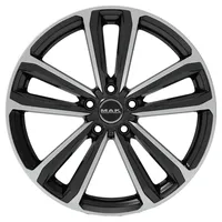 MAK Magma 7 x 17 4 x 100 ET40 Schwarz