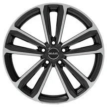 MAK Magma 7 x 17 4 x 100 ET40 Schwarz