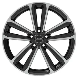 MAK Magma 7 x 17 4 x 100 ET40 Schwarz