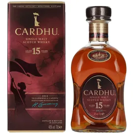 Cardhu 15 Years Old Single Malt Scotch 40% vol 0,7 l Geschenkbox