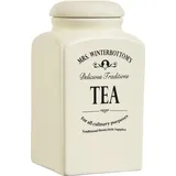 BUTLERS Teedose beige 11 x 21 x 11 cm 1,3 l 2-teiliges Set
