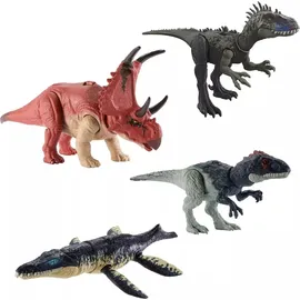 Jurassic World Wild Roar Hesperosaurus, Spielfigur 30 cm - Mehrfarbig