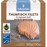 Followfood Thunfisch Filets in eigenem Saft, 185 g