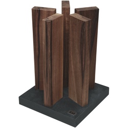 KAI Schneidbretter & Messerblöcke Messerblock ''Stonehenge'', Granit/Walnuss