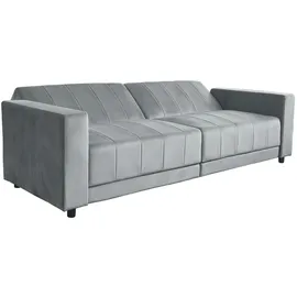 dorel home Schlafcouch Polyester 3-Sitzer Grau