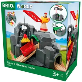 BRIO Kran und Bergtunnel (33889)