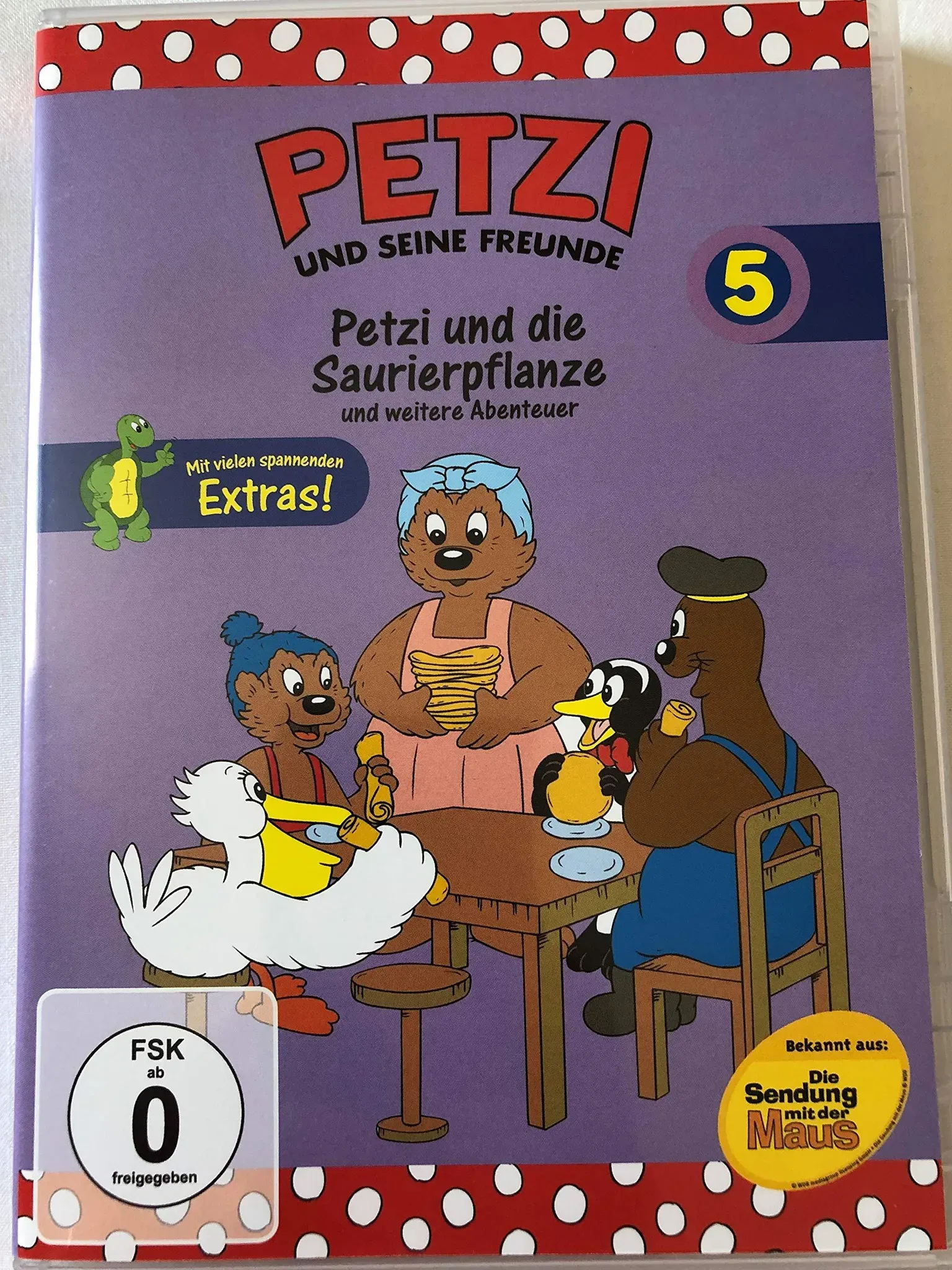 Petzi und seine Freunde 05: Petzi und die Saurierpflanze und weitere Abenteuer [DVD] [2004] (Neu differenzbesteuert)