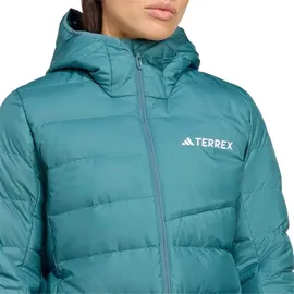 adidas Parka Mantel Damen Tealblau S