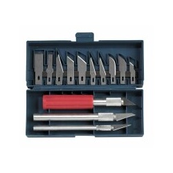 Messer Set mit 3 Griffen und 13 Klingen