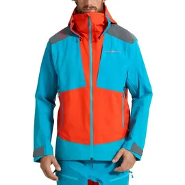 La Sportiva Supercouloir GTX Pro Jacket Men cherry tomato/tropic blue (322614) L