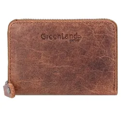 Greenland Nature Montana Kreditkartenetui RFID Leder 10,5 cm braun