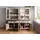 MASSIVMOEBEL24.DE Buffet Mango 204 x 50 x 210 cm Weiß