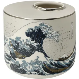 GOEBEL Vase Hokusai- Die Große Welle Artis Orbis, 16 cm