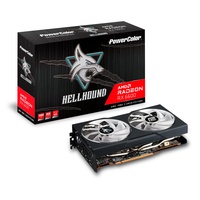 PowerColor Hellhound AMD Radeon RX 6600 8 GB GDDR6AXRX 6600 8GBD6-3DHL