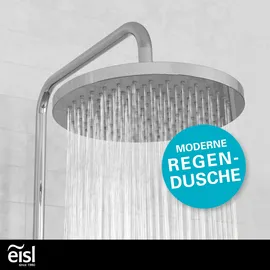 Eisl Duschset Futura Wellness Duschsystem mit Thermostat Glasablage Chrom