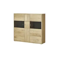 Woodford Kombi-Highboard Dias ¦ holzfarben ¦ Maße (cm): B: 154 H: 140 T: 39