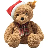 Steiff 113239 - Teddybär Jimmy Christmas, braun, 30 cm, Soft Cuddly Friends