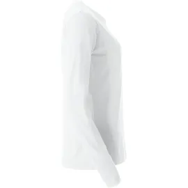 Clique Basic Langarmshirt Damen 00 weiß XL