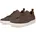 BYWAY Herren Gr 46 dunkelbraun Nubukleder sportlich Schuhe Schnürschuh Halbschuh Freizeitschuh mit griffiger Laufsohle