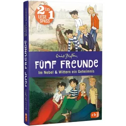 Kinderlesebücher 2in1 (Enid Blyton: Fünf Freunde im Nebel & Fünf Freunde wittern ein Geheimnis)  versch. Ausführungen