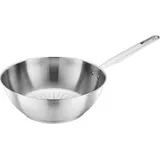 Fiskars All Steel Pure Wok 28 cm, Silber