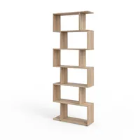 Vicco Raumteiler Levio 70 x 192,2 x 23,8 cm Braun