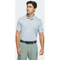 Adidas Ultimate365 Printed Mesh Poloshirt - Wonder Blue /