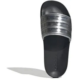 adidas Shower Adilette Core Black / Silver Metallic / Silver Metallic 42